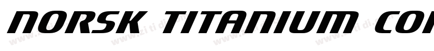 norsk titanium competition字体转换 norsk titanium competition字体转换
